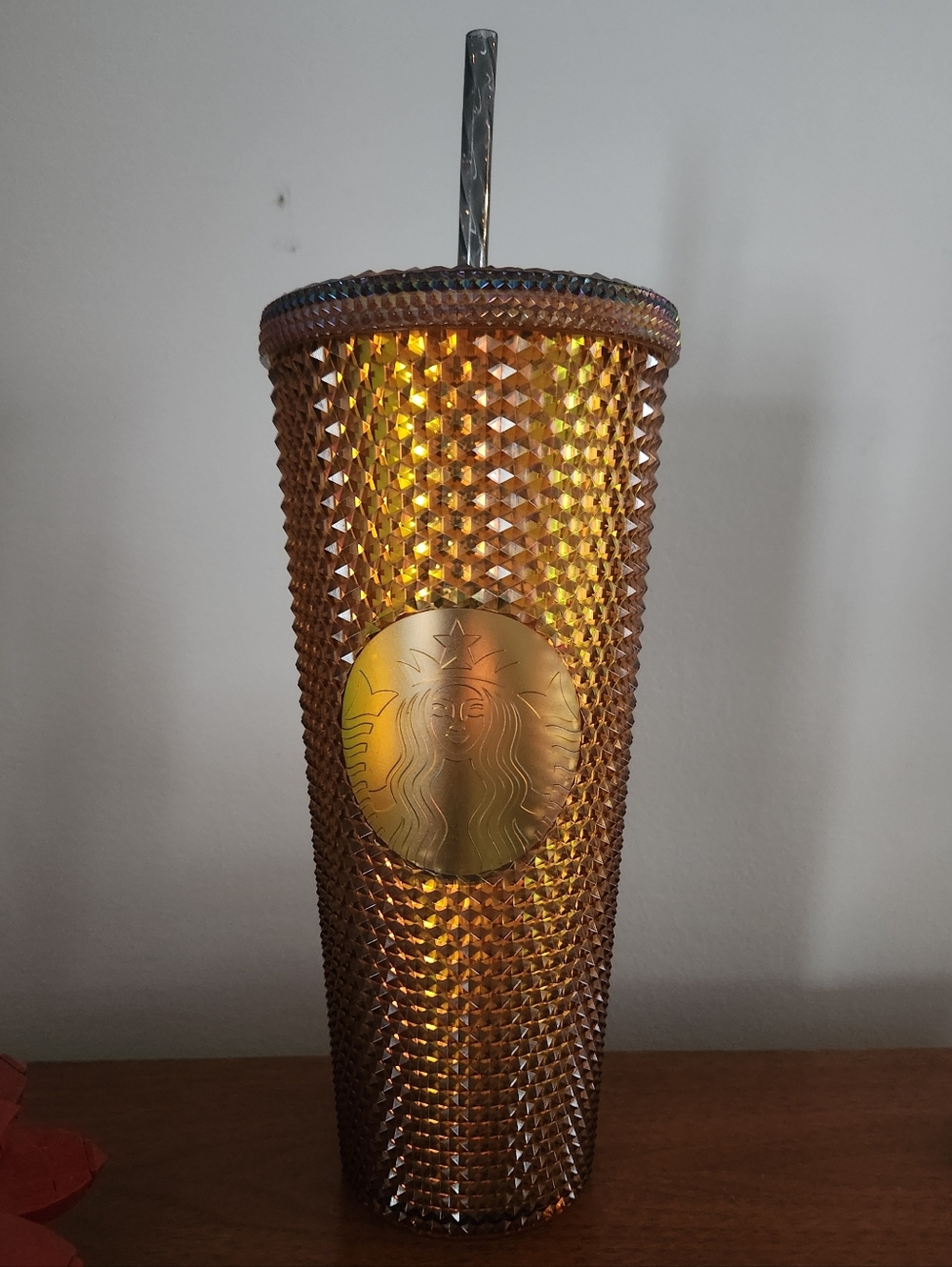 Starbucks Limited Edition 2021 50th Anniversary Honeycomb Studded Cold Cup